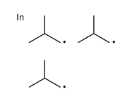 tris(2-methylpropyl)indigane结构式