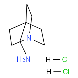 奎宁环-4-基甲胺二盐酸盐结构式