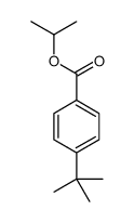 propan-2-yl 4-tert-butylbenzoate Structure