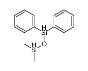 dimethylsilyloxy(diphenyl)silane Structure