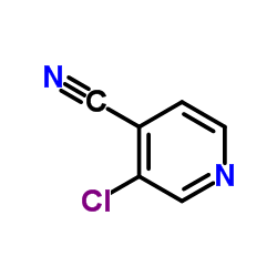 3-氯-4-氰基吡啶结构式