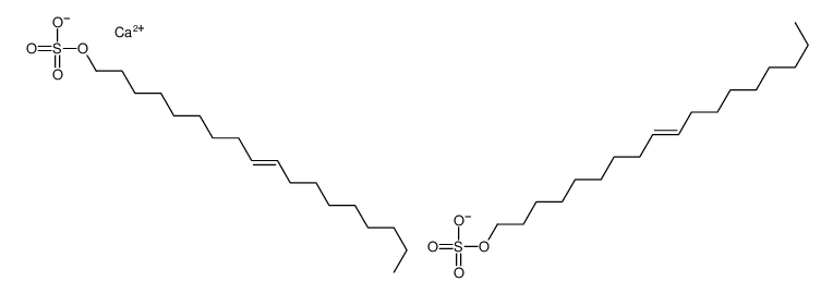 calcium di[(Z)-octadec-9-enyl] bis(sulphate) Structure