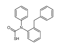 Diphenylthiocarbamic acid O-benzyl ester结构式
