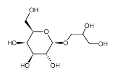.beta.-D-Galactopyranoside, 2,3-dihydroxypropyl结构式