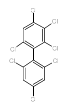 2,2',3,4,4',6,6'-Heptachlorobiphenyl Structure