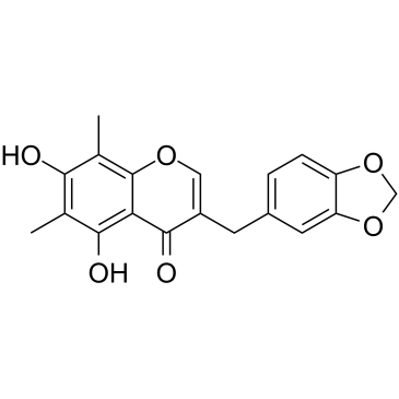 甲基麦冬黄酮 A结构式