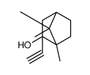 (1R,3S,4R)-3-ethynyl-4,7,7-trimethylbicyclo[2.2.1]heptan-3-ol结构式