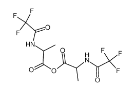 N-trifluoroacetyl-alanine-anhydride Structure