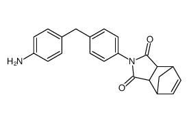 N-[4-(4-AMINOBENZYL)PHENYL]-5-NORBORNENE-2,3-DICARBOXIMIDE structure