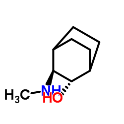 Bicyclo[2.2.2]octan-2-ol, 3-(methylamino)-, trans- (9CI) Structure