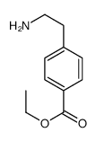 Ethyl 4-(2-aminoethyl)benzoate结构式