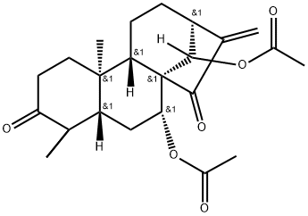 Glaucocalyxin A diacetate结构式