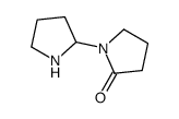 1-pyrrolidin-2-ylpyrrolidin-2-one结构式