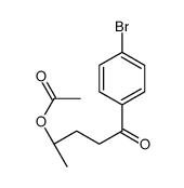 [(2R)-5-(4-bromophenyl)-5-oxopentan-2-yl] acetate结构式