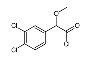 2-(3,4-dichlorophenyl)-2-methoxyacetyl chloride structure