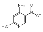 2-甲基-5-硝基吡啶-4-胺结构式