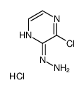 2-Chloro-3-hydrazinopyrazine hydrochloride (1:1) Structure