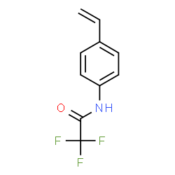 Acetamide, N-(4-ethenylphenyl)-2,2,2-trifluoro-结构式