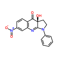 (S)-nitro-Blebbistatin结构式