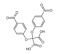 bis-(4-nitro-phenoxy)-malonic acid结构式