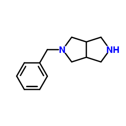 3-苄基-3,7-二氮杂双环[3.3.0]辛烷结构式