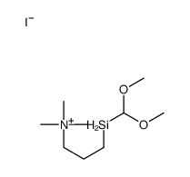 3-(dimethoxymethylsilyl)propyl-trimethylazanium,iodide结构式