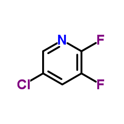 2,3-二氟-5-氯吡啶结构式