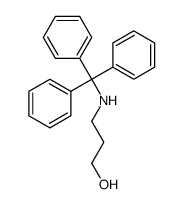 3-(三苯甲基氨基)丙烷-1-醇结构式