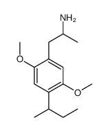 1-(4-butan-2-yl-2,5-dimethoxyphenyl)propan-2-amine结构式