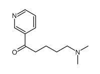 5-(dimethylamino)-1-pyridin-3-ylpentan-1-one结构式