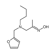 N-[1-[butyl(furan-2-ylmethyl)amino]propan-2-ylidene]hydroxylamine结构式