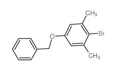 (4-溴-3,5-二甲基)苯基苄醚结构式