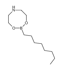 2-octyl-1,3,6,2-dioxazaborocane结构式