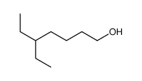 5-ethylheptan-1-ol Structure