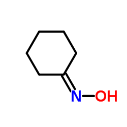 Cyclohexanone oxime Structure