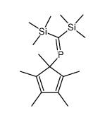 (pentamethylcyclopentadienyl)phosphan Structure