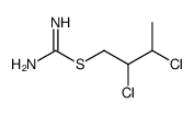 2,3-Dichlor-1-guanylmercapto-butan Structure