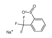 sodium 2-(trifluoromethyl)benzenesulfinate Structure