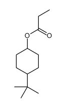 (4-tert-butylcyclohexyl) propanoate Structure