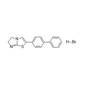 2-([1,1'-联苯]-4-基)-5,6-二氢咪唑并[2,1-b]噻唑氢溴酸盐图片