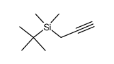 3-(tert-butyldimethylsilyl)-1-propyne Structure