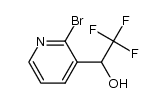1-(2-bromo-3-pyridinyl)-2,2,2-trifluoroethanol Structure