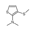 N,N-dimethyl-3-methylsulfanylthiophen-2-amine Structure