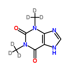 Theophylline-d6 structure