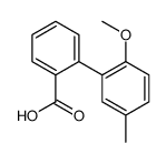 2-(2-methoxy-5-methylphenyl)benzoic acid Structure