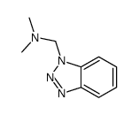 1-(benzotriazol-1-yl)-N,N-dimethylmethanamine Structure