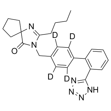 Irbesartan D4 structure