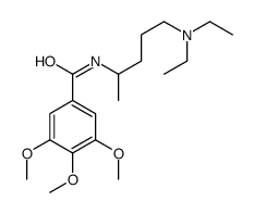 N-[5-(diethylamino)pentan-2-yl]-3,4,5-trimethoxybenzamide结构式