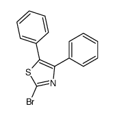 2-bromo-4,5-diphenyl-1,3-thiazole结构式