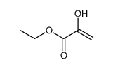 2-Propenoic acid, 2-hydroxy-, ethyl ester (9CI) structure